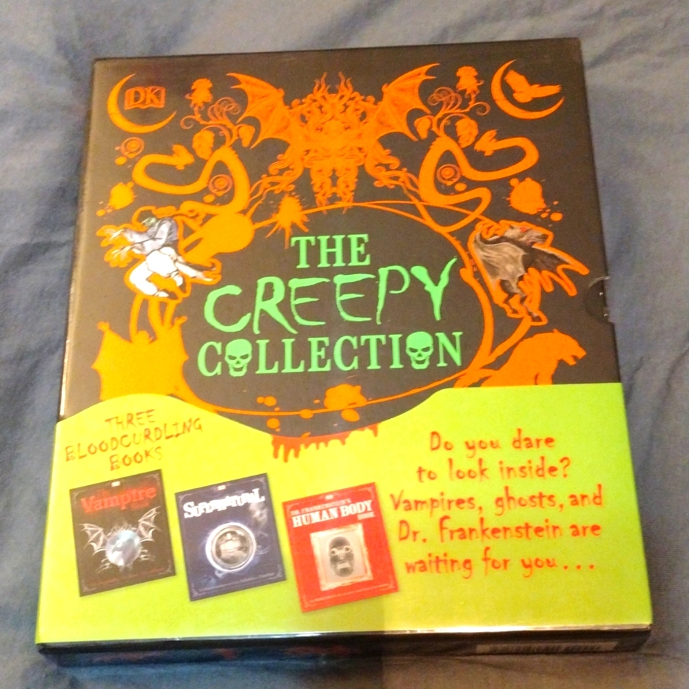 The Creepy Collection 3 book set brand new in shrink wrap